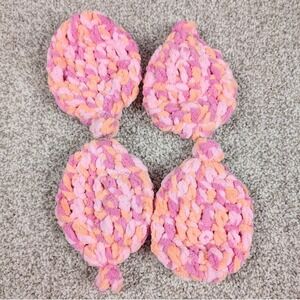 Reusable‎ Water Balloons - Peachy Tie Dye - 4 Pack - latex free machine washable